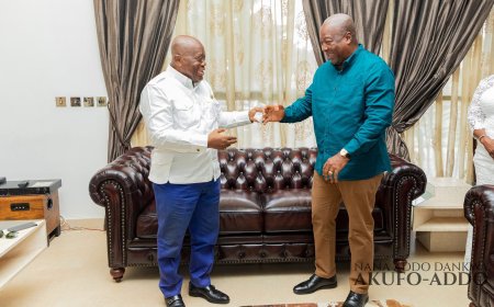 Akufo-Addo and Mahama Unite in Kwahu for Easter Celebration
