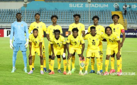 Black Satellites Take on Host Egypt in U-20 AFCON Quarterfinal Showdown