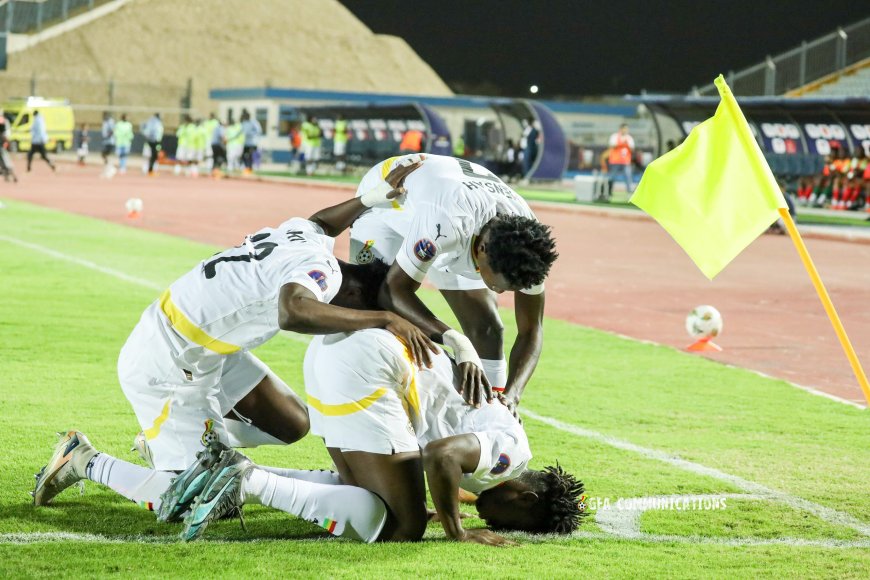 Ghana's U20 Stars Fail to Win Opener, Draw 1-1 with DR Congo
