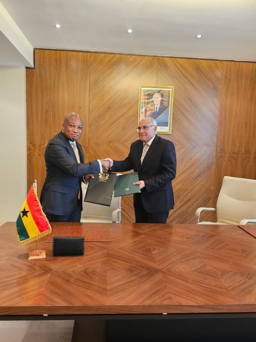 Ghana, Algeria Sign Visa Waiver Deal, Offer Scholarships in AI, Robotics