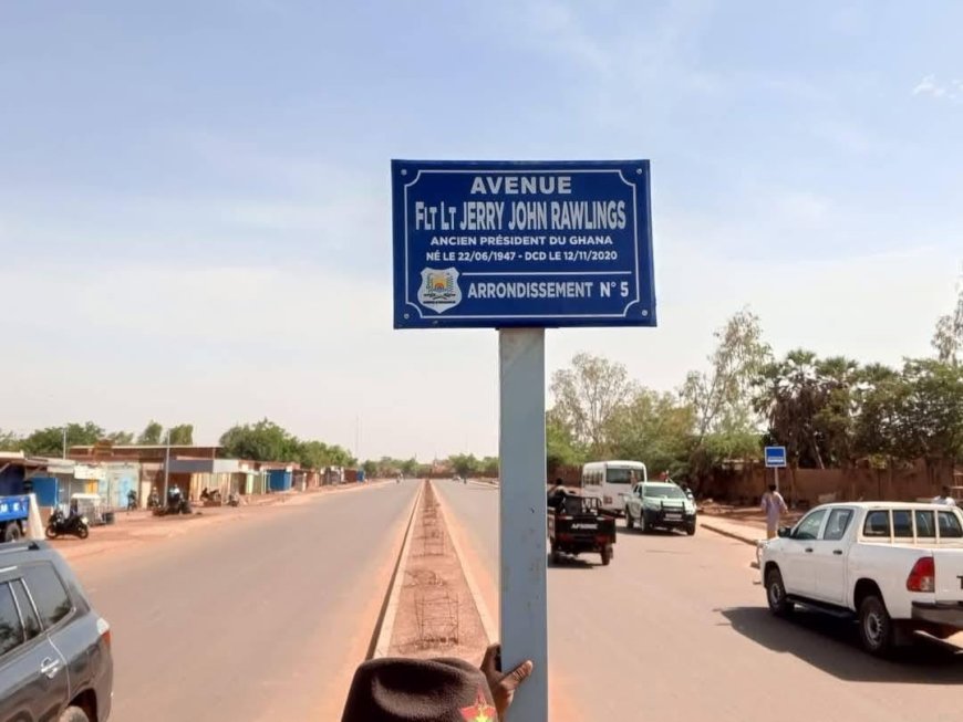 Burkina Faso Names Street After Ghana's Late President Jerry John Rawlings