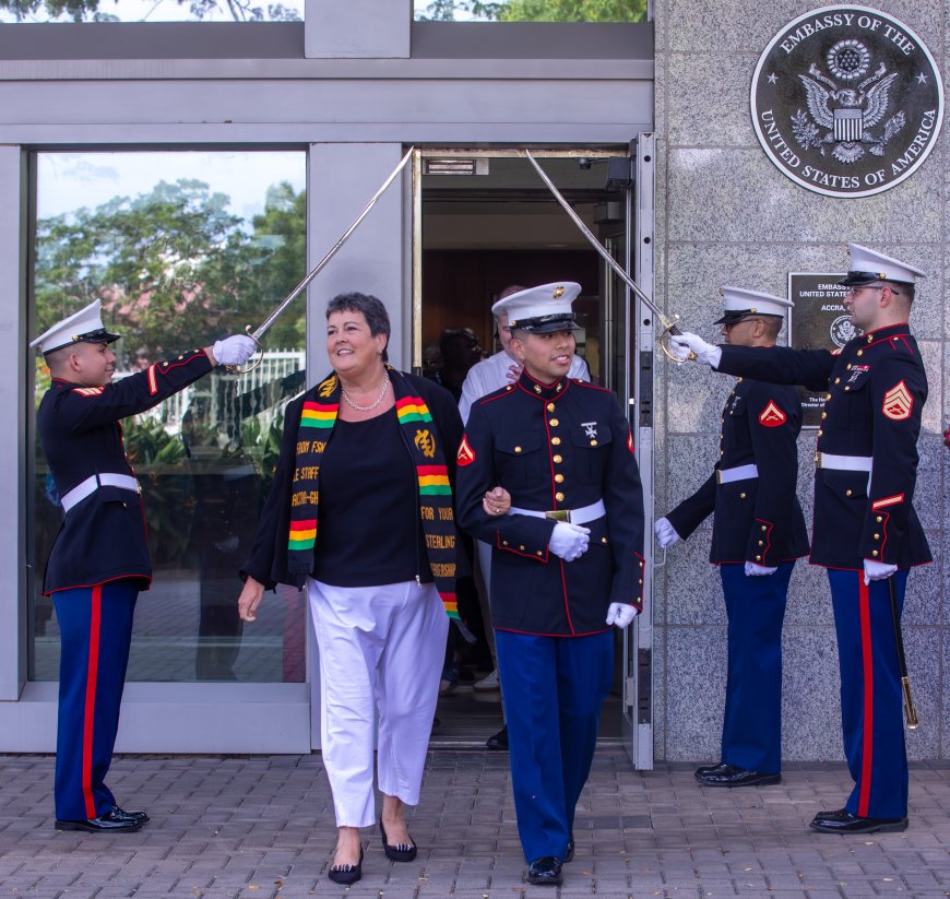 US Ambassador Virginia Palmer Bids Farewell to Ghana After 3-Year Tenure
