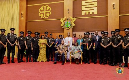 VP Opoku-Agyemang Sworn in as Chairperson of Ghana Police Council