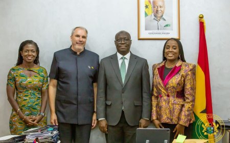 Ato Forson Confers with MTN Ghana CEOs on Driving Economic Growth