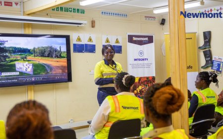 Newmont Ghana Hosts UENR Students for Sustainable Mining Experience