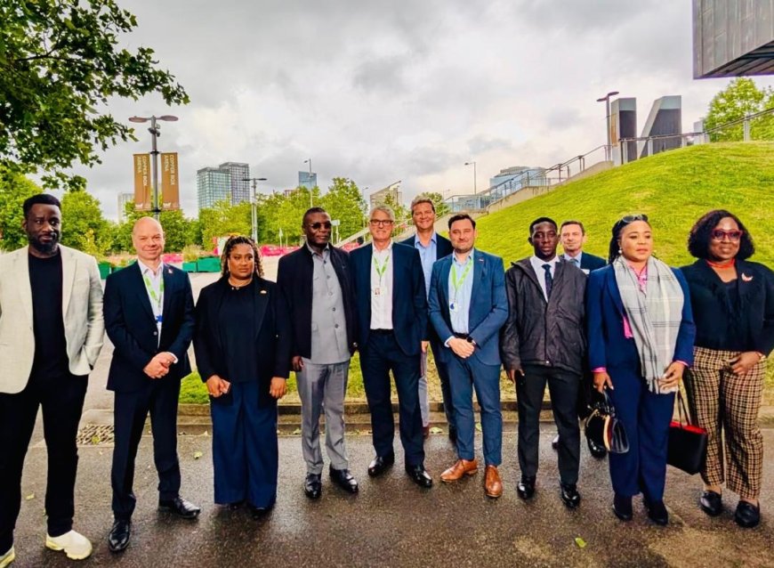 Kofi Adams Leads Ghana's Push for World-Class Facilities,  Explores UK's Innovative Sports Infrastructure Models