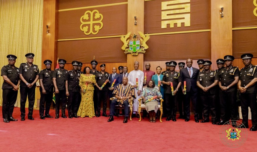 VP Opoku-Agyemang Sworn in as Chairperson of Ghana Police Council
