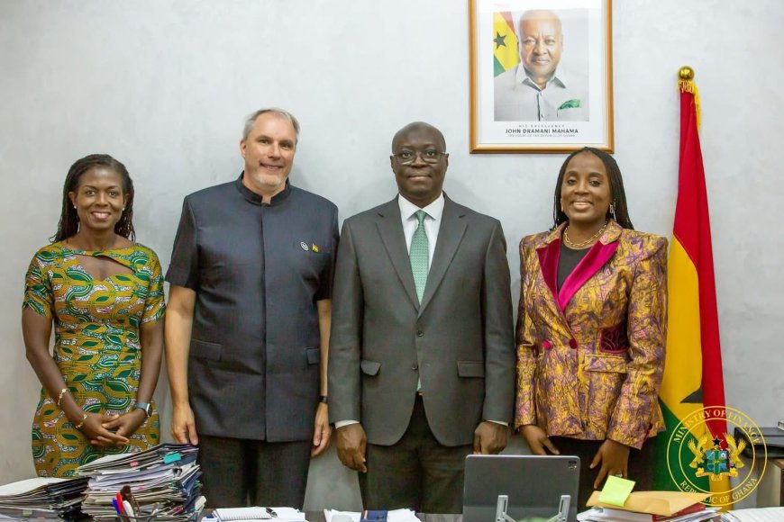 Ato Forson Confers with MTN Ghana CEOs on Driving Economic Growth