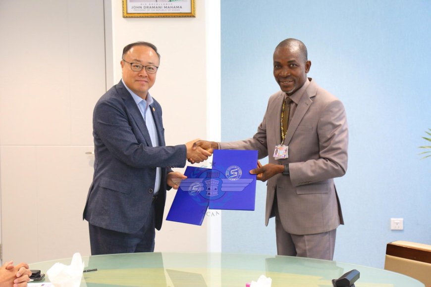 GCAA and South Korea Sign Letter of Intent to Advance Ghana’s Drone Sector