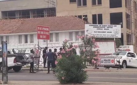 Heavy security at EOCO ahead of NPP protest over detention of Ex-Buffer Stock CEO