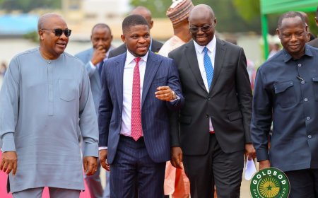 In-Pictures: President Mahama Inaugurates Goldbod Taskforce