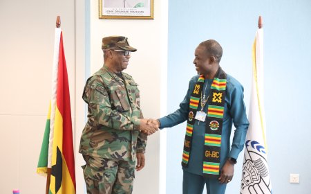 Ghana's Airspace Security Gets Boost as GCAA and Ghana Boundary Commission Discuss Collaboration