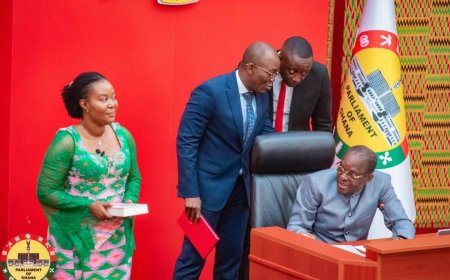 Ablekuma North Gets New MP as Ewurabena Aubynn Sworn in Amid Parliamentary Drama
