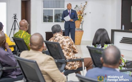 Diplomatic Boost: Ablakwa Meets with Newly Appointed Ambassadors and High Commissioners
