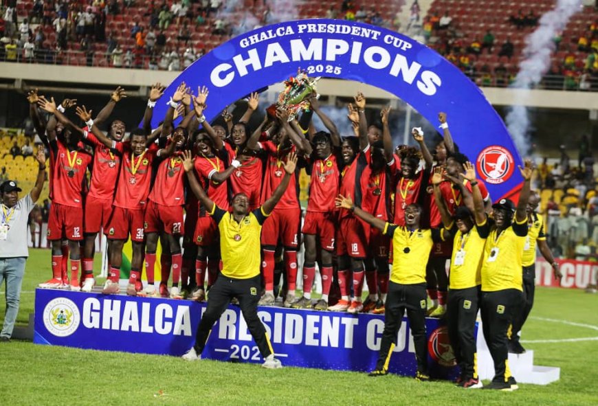 Asante Kotoko Win 2025 President's Cup in Thrilling 2-1 Comeback Against Hearts of Oak