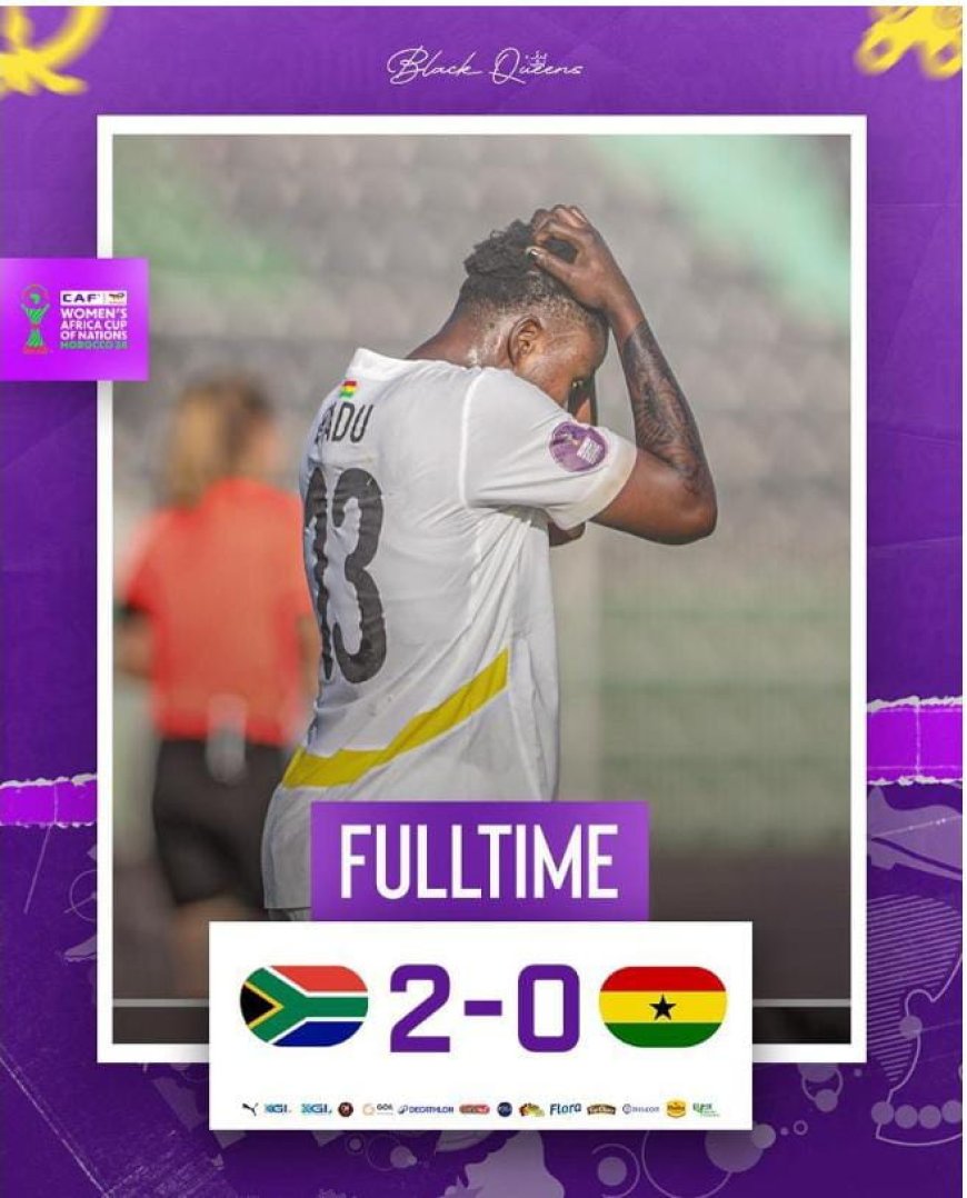 Black Queens Falter as South Africa Secure 2-0 Victory in WAFCON Opener