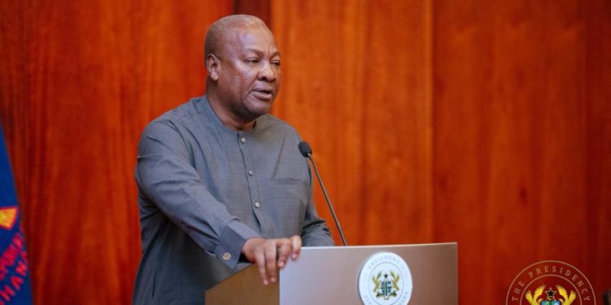 President Mahama Launches GoldBod Taskforce, Offers 10% Reward to Whistleblowers