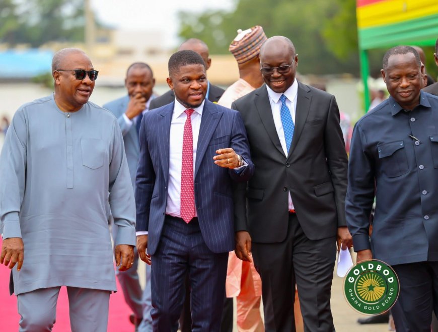 In-Pictures: President Mahama Inaugurates Goldbod Taskforce