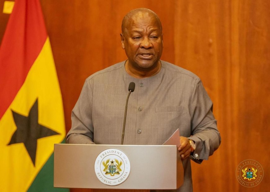 Mahama Calls for Protection of Press Freedom and Marginalized Voices