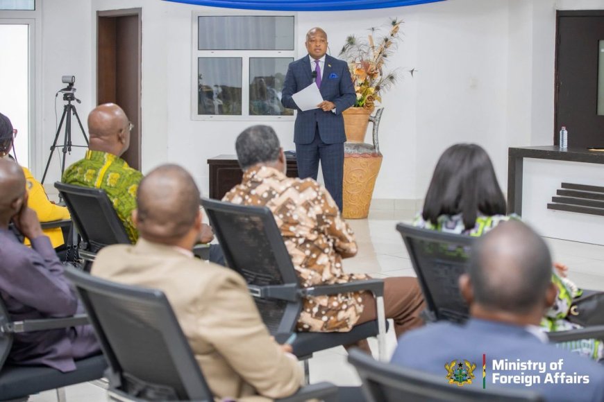 Diplomatic Boost: Ablakwa Meets with Newly Appointed Ambassadors and High Commissioners