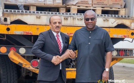 Ghana Extends Humanitarian Aid to Palestine