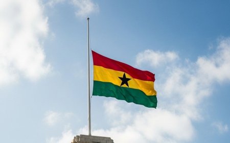 Ghana Pays Respects: Somber Ceremony Held for Helicopter Crash Victims