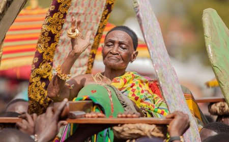 Asantehene Orders Funeral Ban Across Asanteman as Tribute to Late Asantehemaa