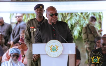 Helicopter Crash - Mahama Unveils Education Fund Initiative For Victims Children