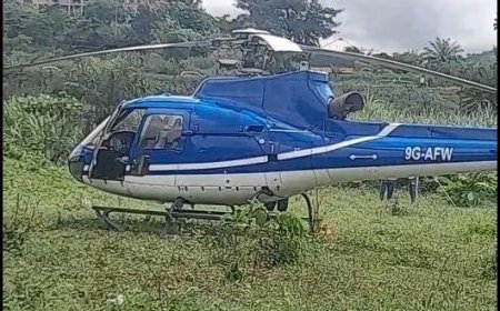 VRA Denies Helicopter Ownership Amidst Nkawkaw Emergency Landing