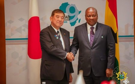 Ghana-Japan Ties Strengthened: President Mahama and PM Ishiba Forge New Partnerships