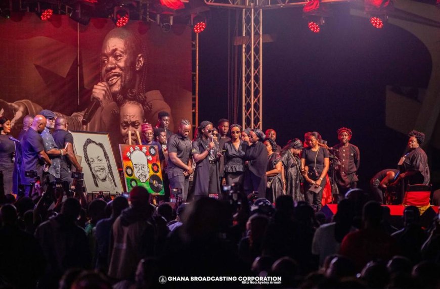Tribute to a Legend: Thousands Gather at Independence Square for Daddy Lumba Vigil   