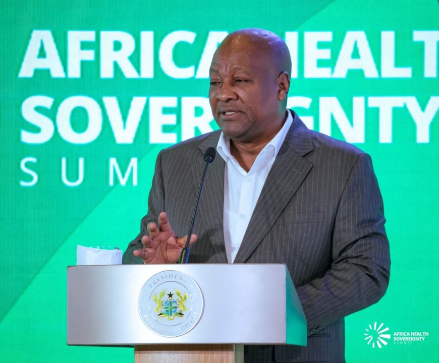Mahama Unveils Task Force on Global Health Governance
