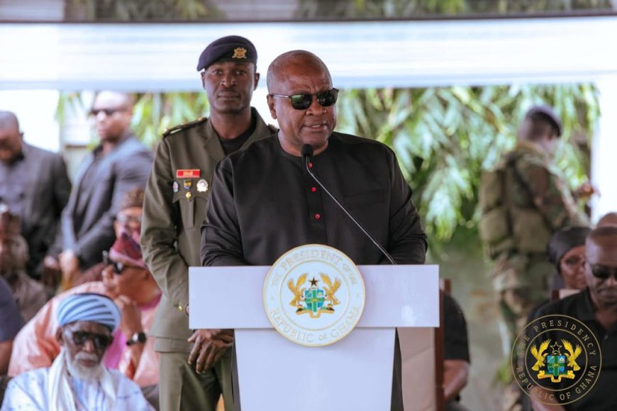 Helicopter Crash - Mahama Unveils Education Fund Initiative For Victims Children