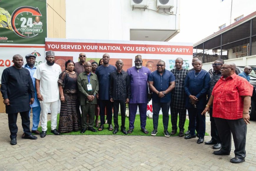 Helicopter Crash: NPP Visits NDC HQ to Commiserate Over Tragic Loss