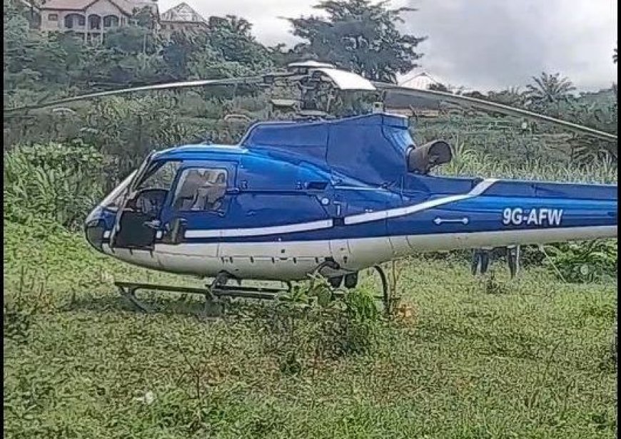 VRA Denies Helicopter Ownership Amidst Nkawkaw Emergency Landing