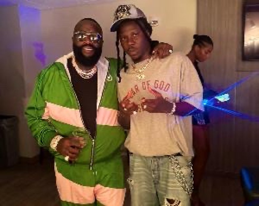 Stonebwoy Links Up with Rick Ross in Miami, Fans Go Wild