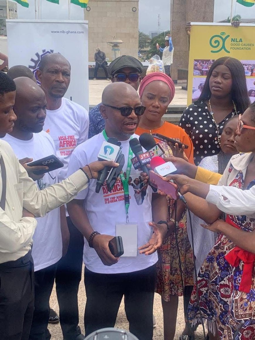 Africa Without Borders: Ras Mubarak's Epic 40,000km Quest for Visa-Free Travel by 2030