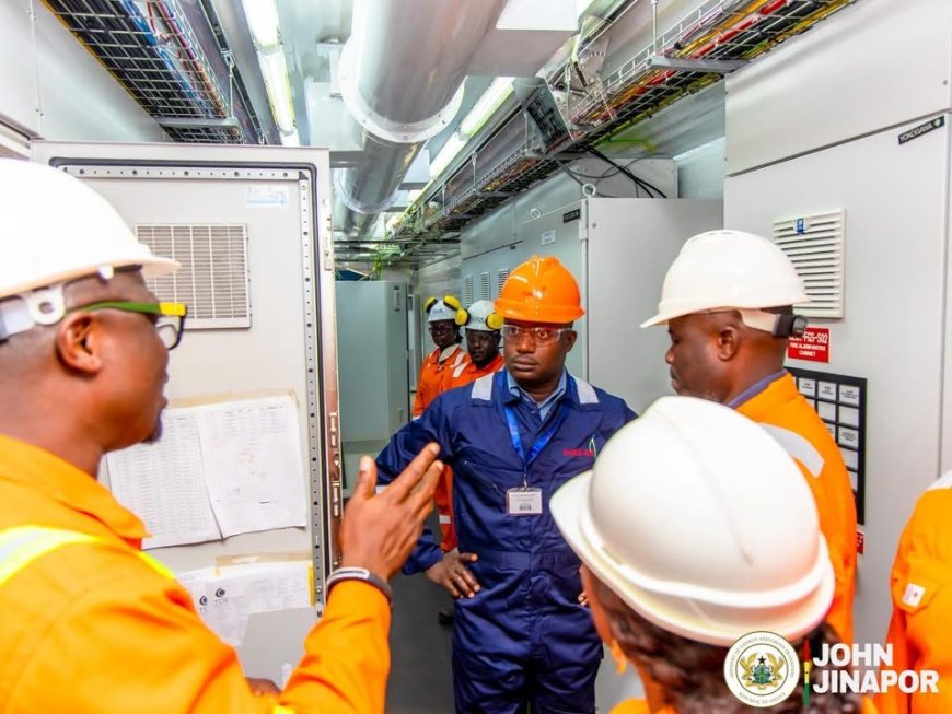 Atuabo Gas Plant Upgrade Gains Steam: Jinapor Praises Progress During Inspection