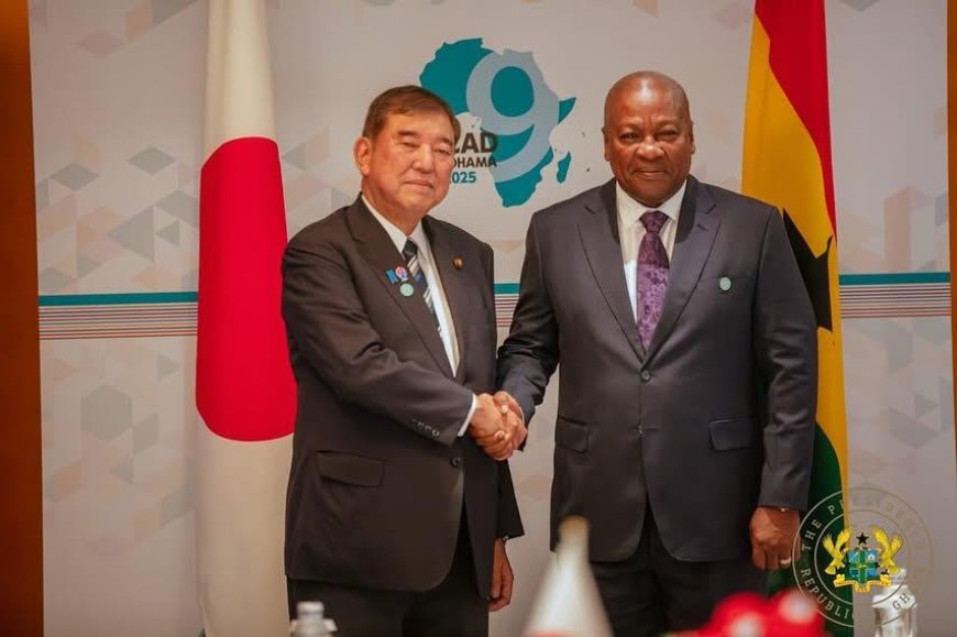 Ghana-Japan Ties Strengthened: President Mahama and PM Ishiba Forge New Partnerships