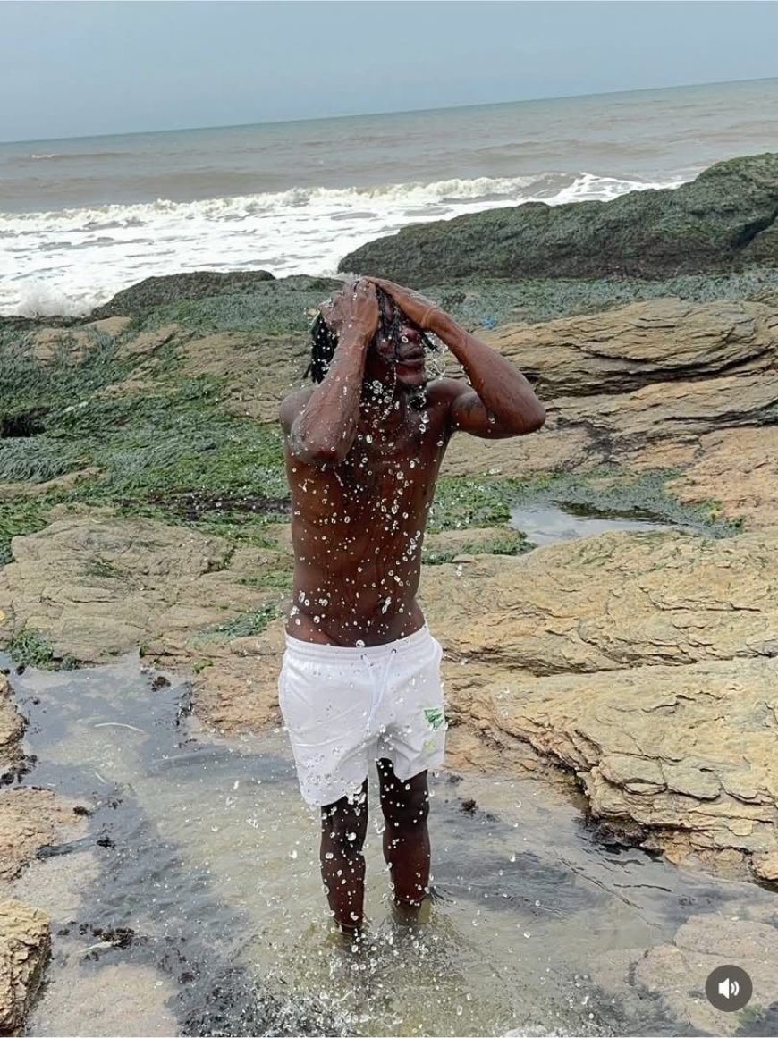 Shatta Wale Undergoes Cleansing Ritual After EOCO Ordeal