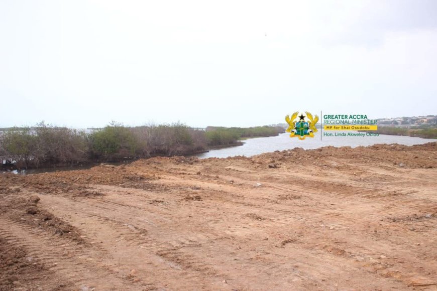 Fuel Filling Station Construction Halted as Minister Cracks Down on Illegal Lagoon Filling
