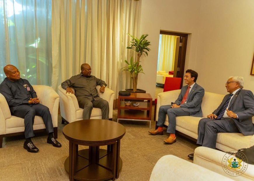 Mahama's Singapore Visit: Economic Deals, Investments on the Table?   