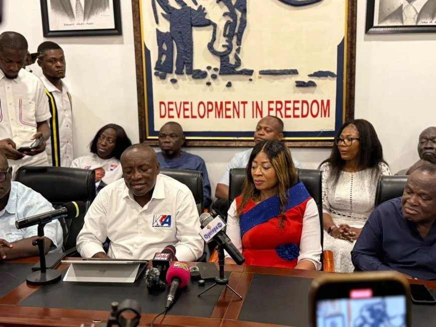 NPP Presidential Race: Kwabena Agyepong Files Nomination Forms to Kick Off Bid