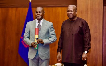 A Moment of Diplomacy: Ghana's Ambassador to Brazil and President Mahama