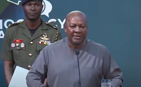 Ghana's Democracy at Crossroads: Mahama Sounds Alarm on Development and Governance