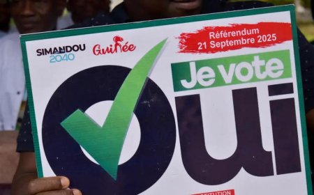 Guinea Votes on Constitution that Could Keep Junta Leader in Power