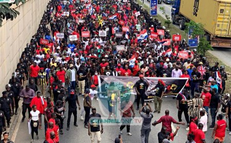 NPP's "Yɛn Suro Ahunahuna" Demo Rocks Accra