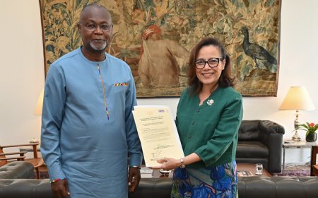 Ghana-Brazil Relations: Ambassador Nii Amasah Namoale Presents Credentials