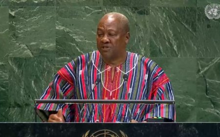You're Static, Archaic, and Moribund: Mahama's Scathing Attack on UN Security Council 