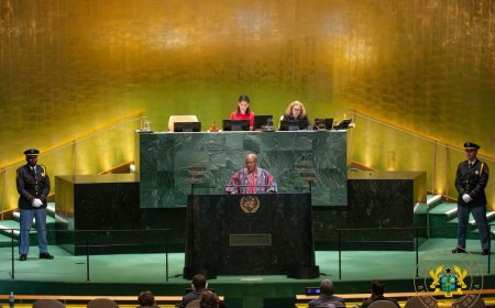 Here is President Mahama's Full Address to the 80th UN General Assembly: